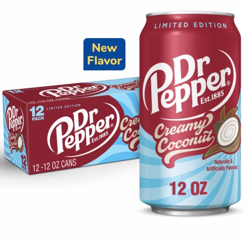 Dr Pepper Creamy Coconut Soda - Premium Pick
