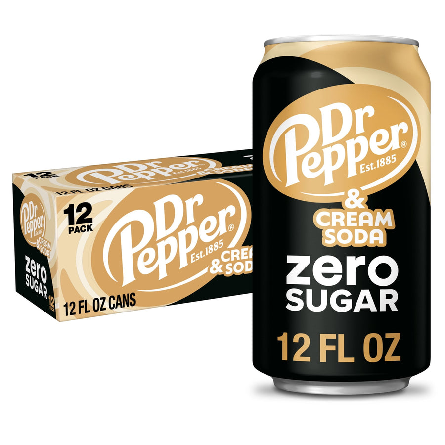 Dr Pepper & Cream Soda Zero Sugar - Chill Sip